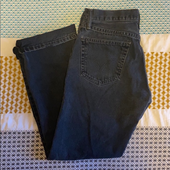 Levi's Denim - Black Levi’s Mom Jean